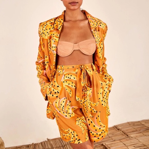 Farm Rio bananas shorts Size XS - Picture 1 of 6